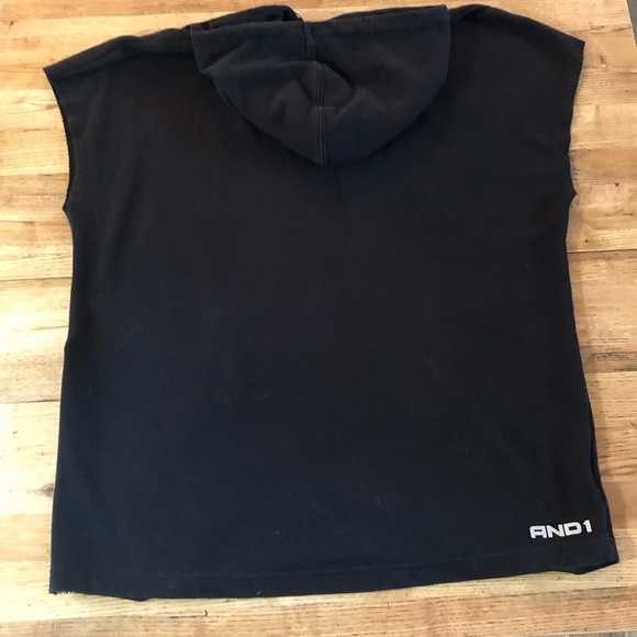 And1 Cut Off Hooded Tee - Picture 7 of 12
